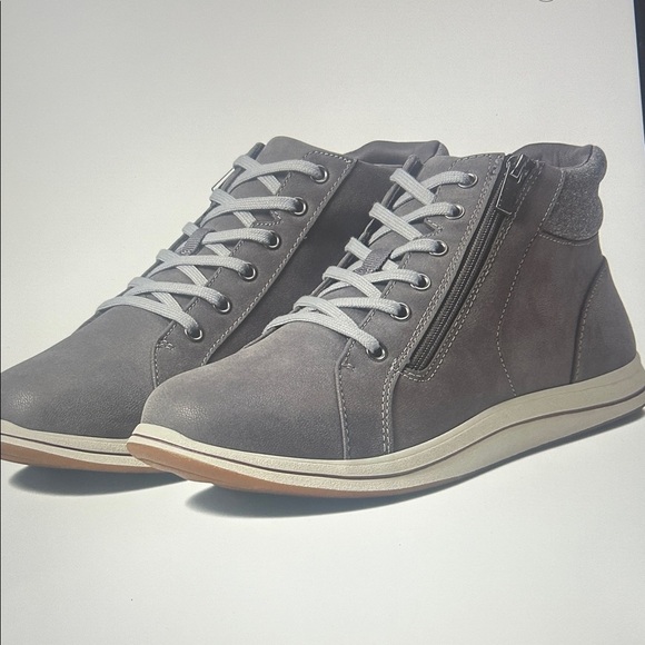 Clarks Shoes - Clarks Breeze Glide Womens Boots Drk Gray Size 8